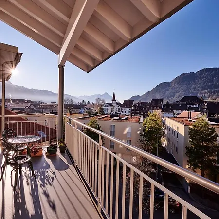 Center With Mountain View Lejlighed Interlaken